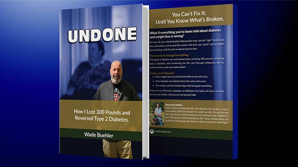 Undone. How I lost 300 Pounds and reversed type 2 diabetes